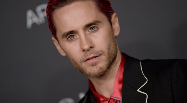 jared leto, actor, face Wallpaper 1400x900 Resolution