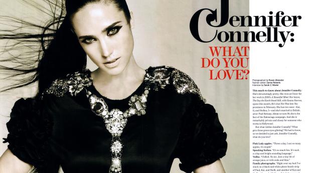 Jennifer Connelly Poster Images Wallpaper 4800x2700 Resolution