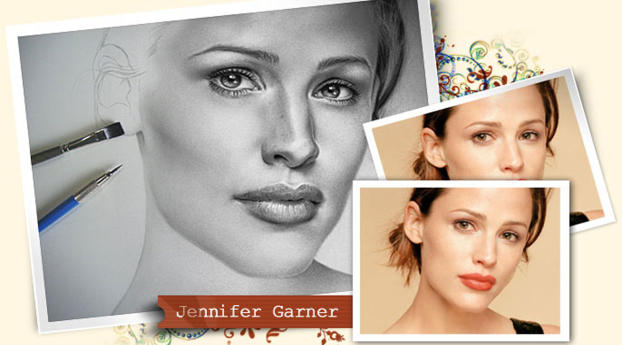 Jennifer Garner Poster Images Wallpaper 2932x2932 Resolution