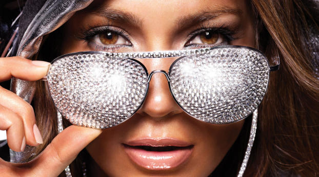 Jennifer Lopez Diamond Goggles wallpaper  Wallpaper 1080x2248 Resolution