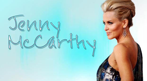 Jenny Mccarthy New Hair Style Wallpaper 2560x1024 Resolution