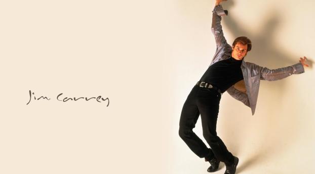 Jim Carrey Poster Pic Wallpaper 320x480 Resolution