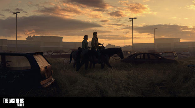 Joel and Tommy The Last of Us 2 Wallpaper 768x1024 Resolution