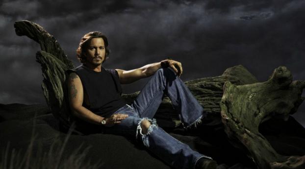 Johnny Depp Images Wallpaper 640x1136 Resolution