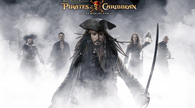 Johnny Depp pirates of the caribbean Wallpaper 480x854 Resolution