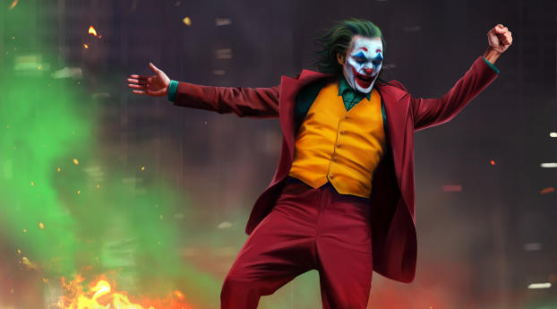 Joker 2019 Artwork Wallpaper 640x480 Resolution