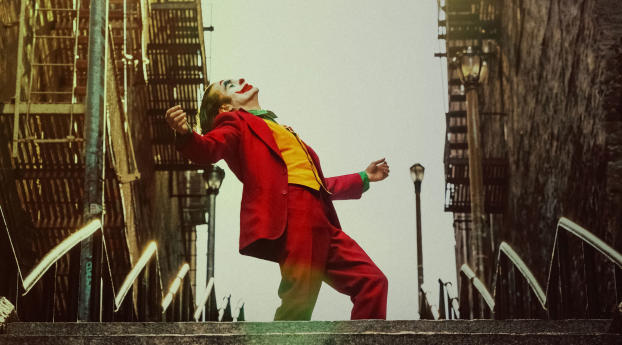 Joker 2019 Movie Poster Wallpaper 1080x2232 Resolution
