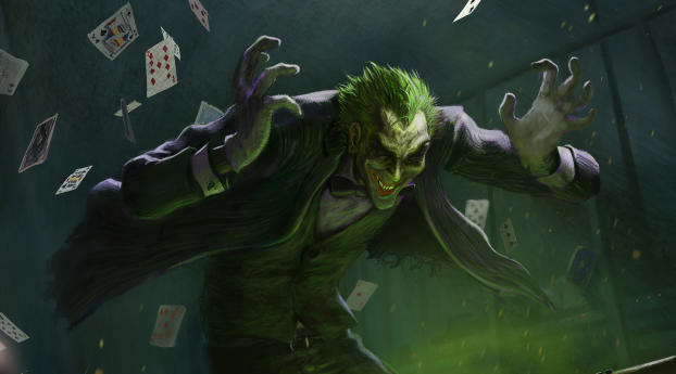 Joker DC 4K Wallpaper 1080x2246 Resolution