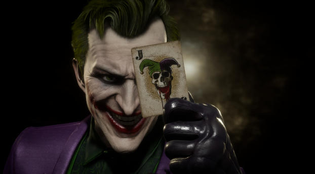 Joker in Mortal Kombat Wallpaper 1440x2960 Resolution