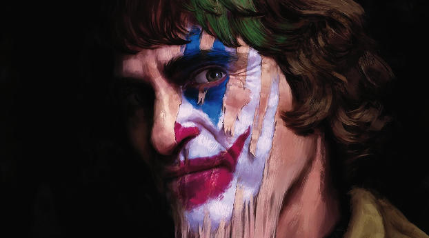 Joker Joaquin Phoenix Wallpaper 1440x2992 Resolution
