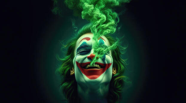 Joker Madness Wallpaper 1080x2040 Resolution