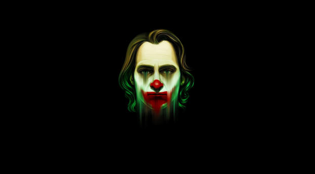 Joker Movie Minimal Wallpaper 1080x2220 Resolution