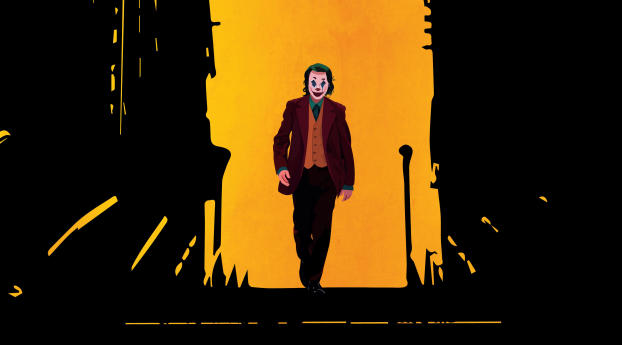 Joker New Poster Wallpaper 2048x2048 Resolution