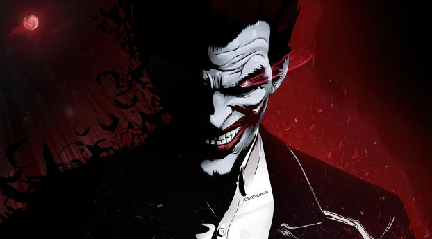 Joker X Anime Wallpaper 1080x2312 Resolution