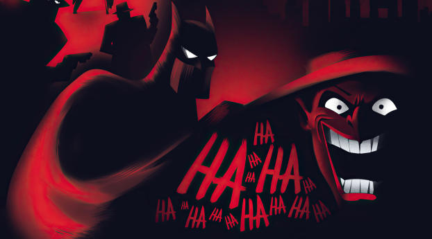 Joker x Batman DC Comic Wallpaper 2460x2400 Resolution