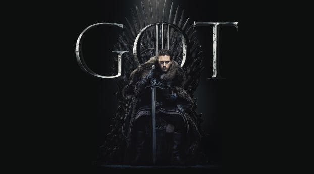 Jon Snow Game Of Thrones Season 8 Poster Wallpaper 1024x768 Resolution