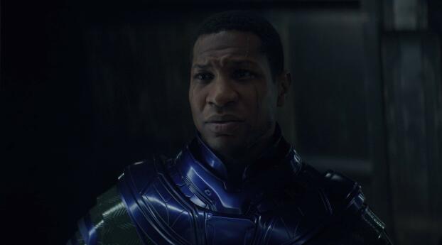Jonathan Majors in Ant-Man and the Wasp Quantumania Wallpaper 2500x900 Resolution