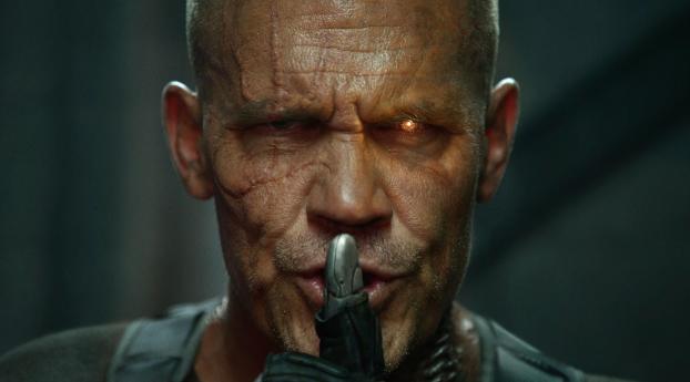 Josh Brolin As Cable from Deadpool 2 Wallpaper 1080x2244 Resolution