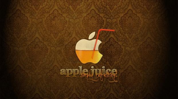 juice, apple, tube Wallpaper 1080x2310 Resolution