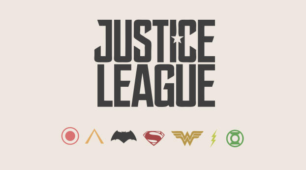 Justice League Minimal Wallpaper