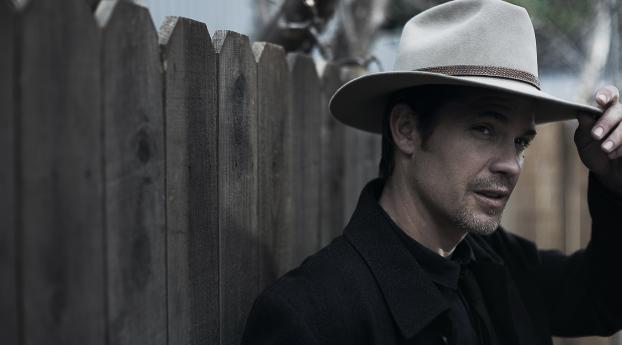 justified, timothy olyphant, actor Wallpaper 1336x768 Resolution