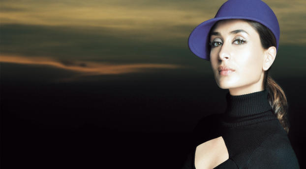 Kareena Kapoor In Cap  Wallpaper 828x1792 Resolution