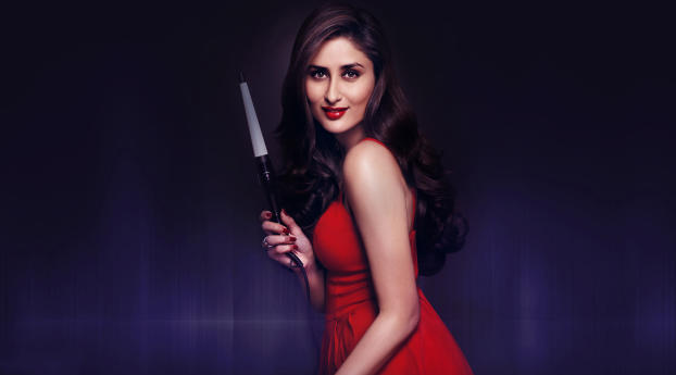 Kareena Kapoor In Red New Pics Wallpaper 240x400 Resolution