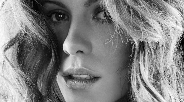 Kate Beckinsale Face Images Wallpaper 1125x2432 Resolution