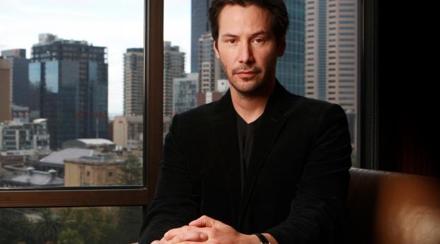Keanu Reeves Rare Images Wallpaper 2248x2248 Resolution