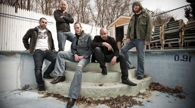 killswitch engage, leaves, trees Wallpaper 480x320 Resolution