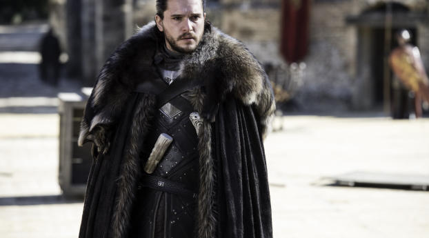Kit Harington As Jon Snow Game Of Thrones Season Wallpaper 1280x960 Resolution