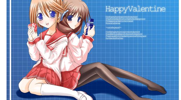 komaki ikuno, komaki manaka, to heart 2 valentine Wallpaper 1152x864 Resolution