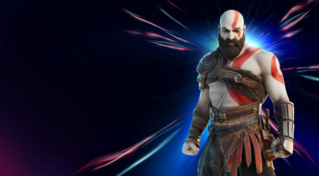 Kratos Fortnite Wallpaper 1280x1080 Resolution