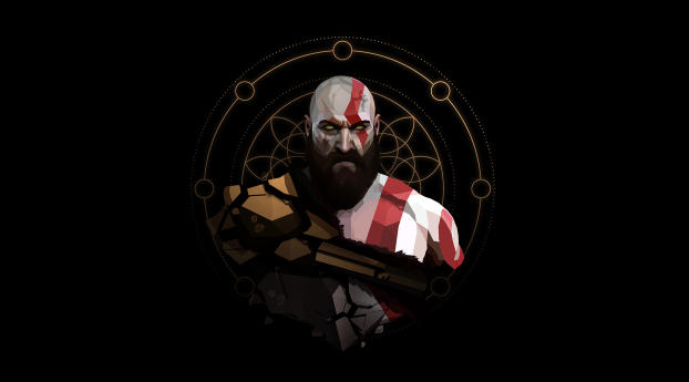 Kratos HD God of War Wallpaper 1600x2560 Resolution