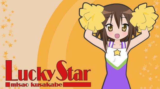 kusakabe misao, lucky star, girl Wallpaper 2160x3840 Resolution