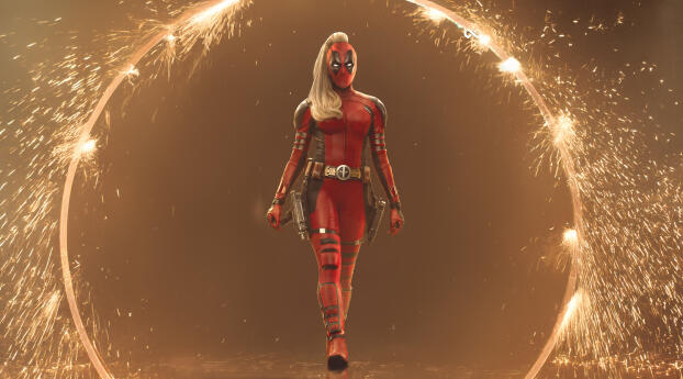 Lady Deadpool from Earth-616 Wallpaper