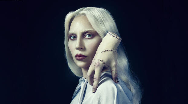 Lady Gaga Wednesday as Rosaline Rotwood Wallpaper