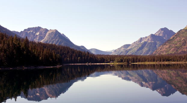 lake, mountain, sky Wallpaper 1080x1920 Resolution