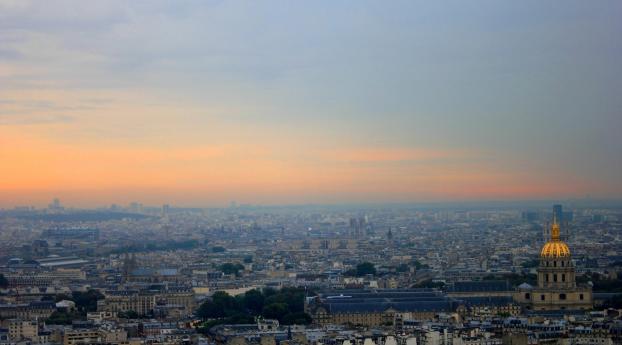landscape, paris, panorama Wallpaper 1080x1920 Resolution