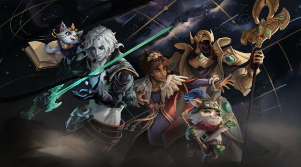 League Of Legends 2022 Character Art Wallpaper