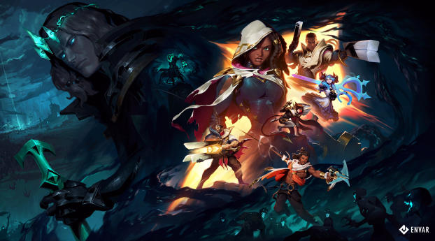 League Of Legends HD Cool Gaming Wallpaper 500x2048 Resolution