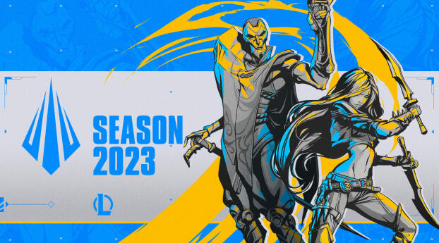 League Of Legends Season 2023 Wallpaper 1600x600 Resolution