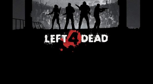 left 4 dead, fence, zombi Wallpaper 640x960 Resolution