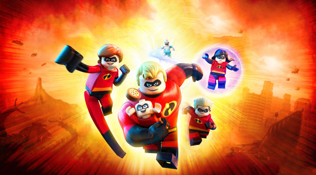LEGO Incredibles 2 Game Wallpaper 640x1136 Resolution