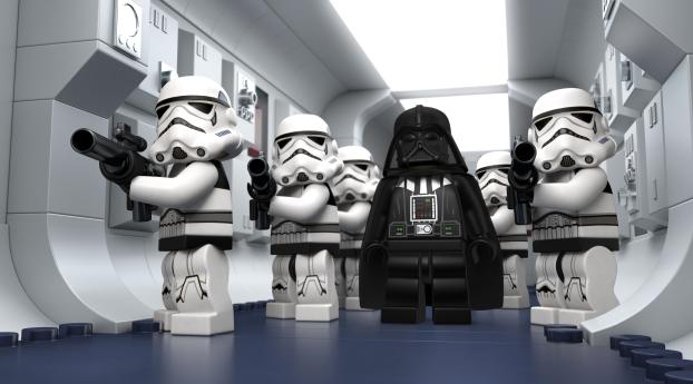 Lego Star Wars Droid Tales Stormtrooper Wallpaper 480x800 Resolution