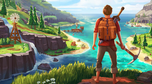 Len's Island HD Gaming Wallpaper