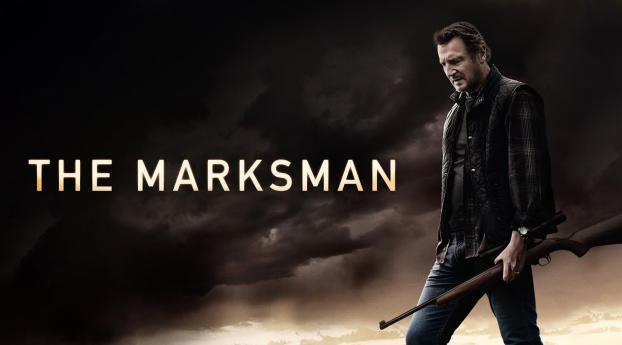 Liam Neeson in The Marksman Wallpaper 2560x1440 Resolution