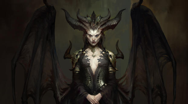Lilith Diablo Wallpaper 1242x2688 Resolution