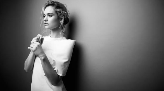 lily james, celebrity, photoshoot Wallpaper 360x325 Resolution
