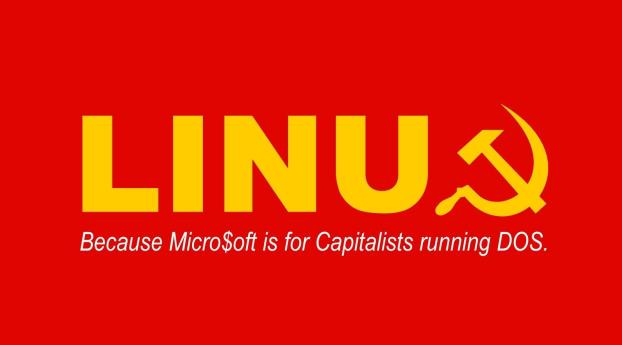 linux, red, yellow Wallpaper 2048x1152 Resolution